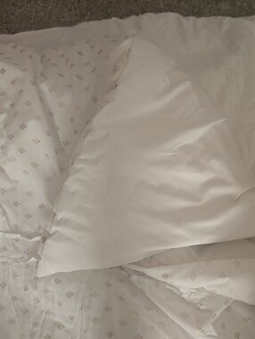 Xhileration-White Gold Accent Reversible Alternative Comforter